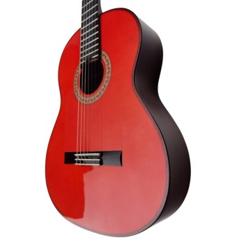 Antonio De Toledo Modelo F17 Negra de Palosanto teñido de rojo ATF-17NR