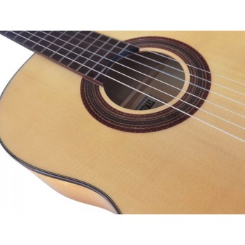 Vicente Tatay C320.560  Guitarra Flamenca con Tapa de Abeto, Cuerpo de Sicomoro, Alma Ajustable y Golpeador
