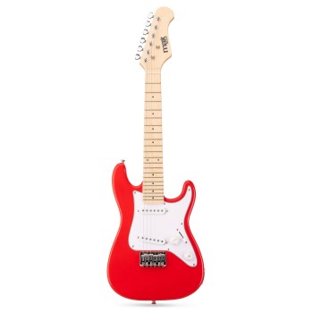 Max GigKit Junior Conjunto Guitarra Eléctrica Rojo 1/4