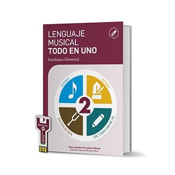 Lenguaje Musical Todo en Uno 2º Nivel +USB B-STOCK